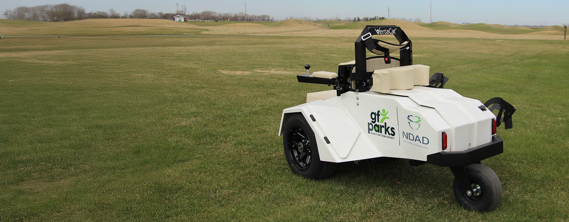 VertaCat cart on field