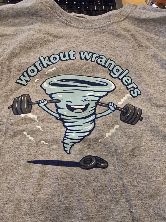 Workout Wranglers t-shirt front