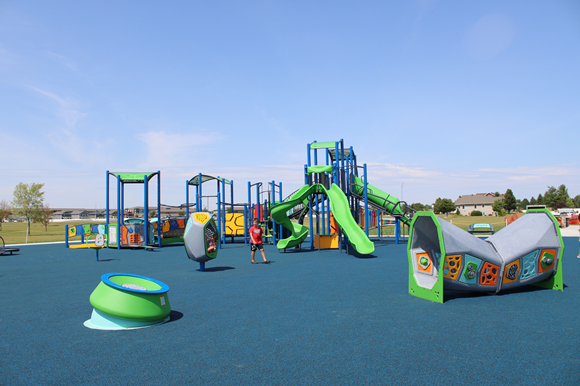 ?NDAD Park Inclusive Playground Equipment
?