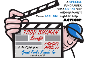 news story - Aprill 22 benefit in Grand Forks to aid brain cancer patient